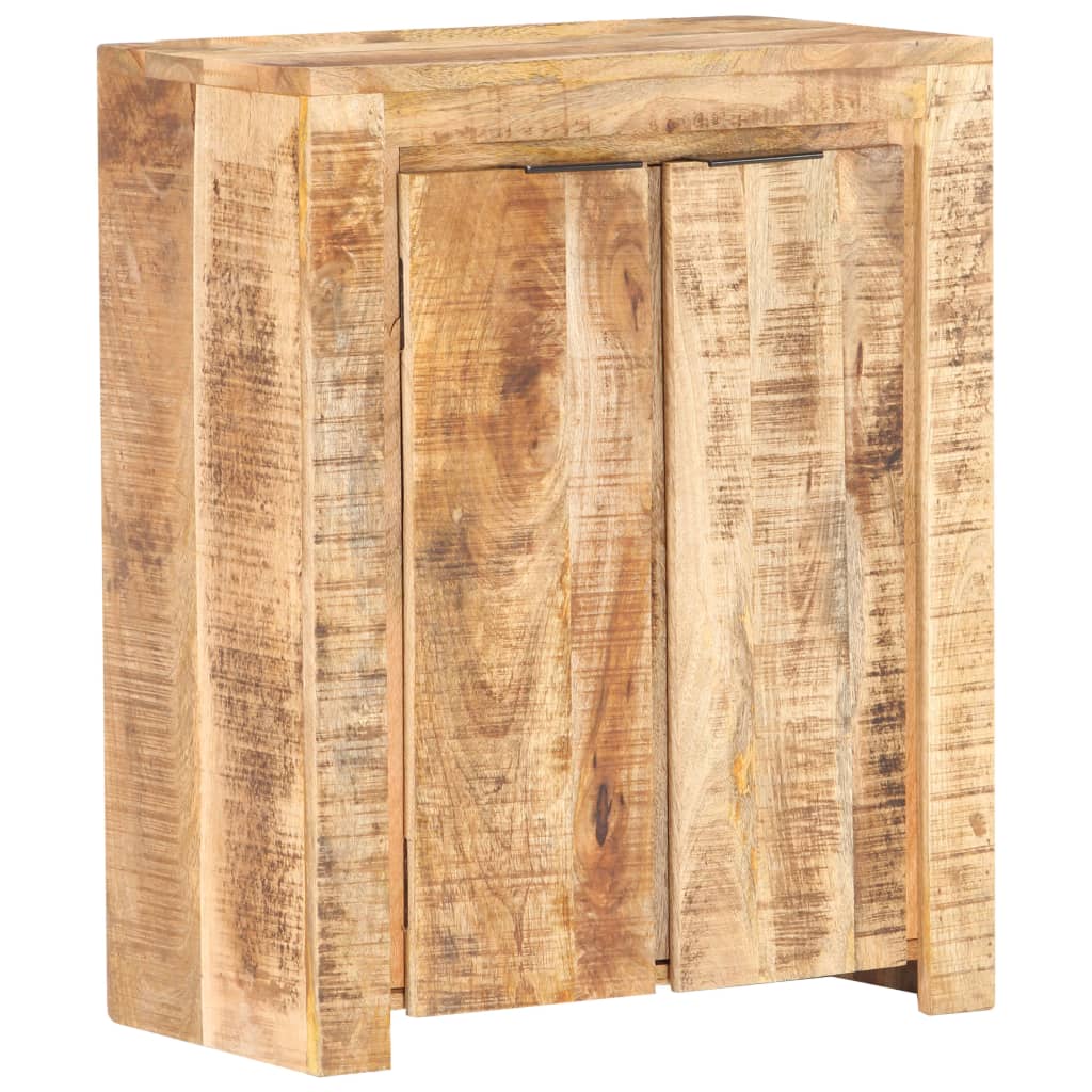 vidaXL Sideboard 59x33x75 cm Rough Mango Wood