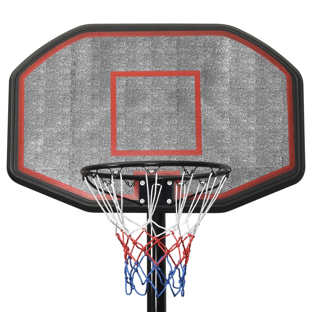 vidaXL Basketball Stand Black 258-363 cm Polyethene