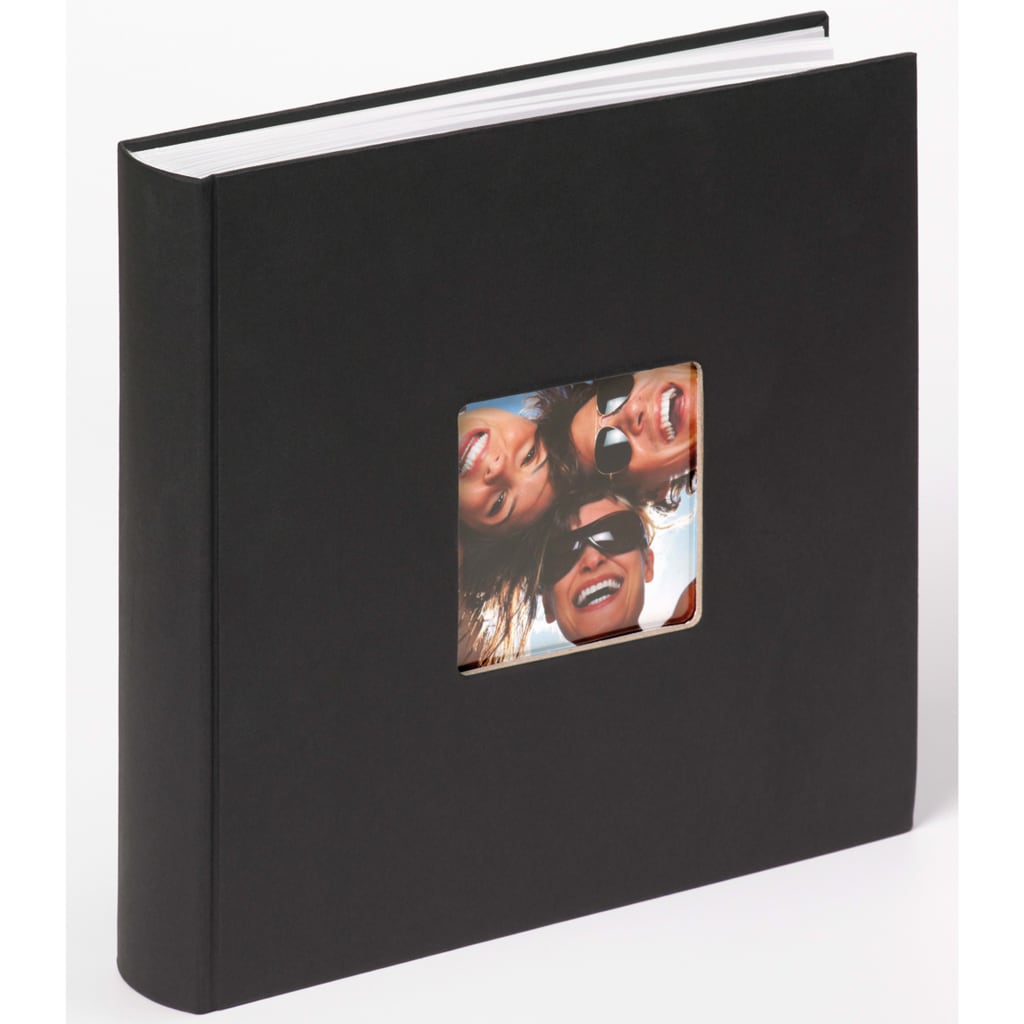 Walther Design Photo Album Fun 30x30 cm Black 100 Pages