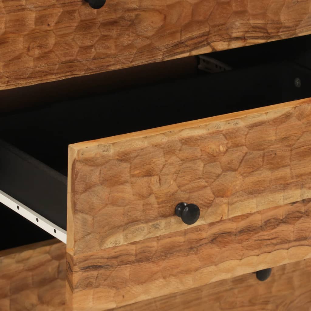 vidaXL Side Cabinets 2 pcs 60x33x75 cm Solid Wood Acacia