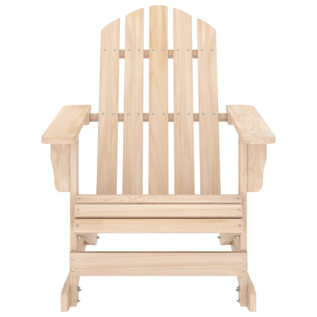 vidaXL Garden Adirondack Rocking Chair Solid Fir Wood
