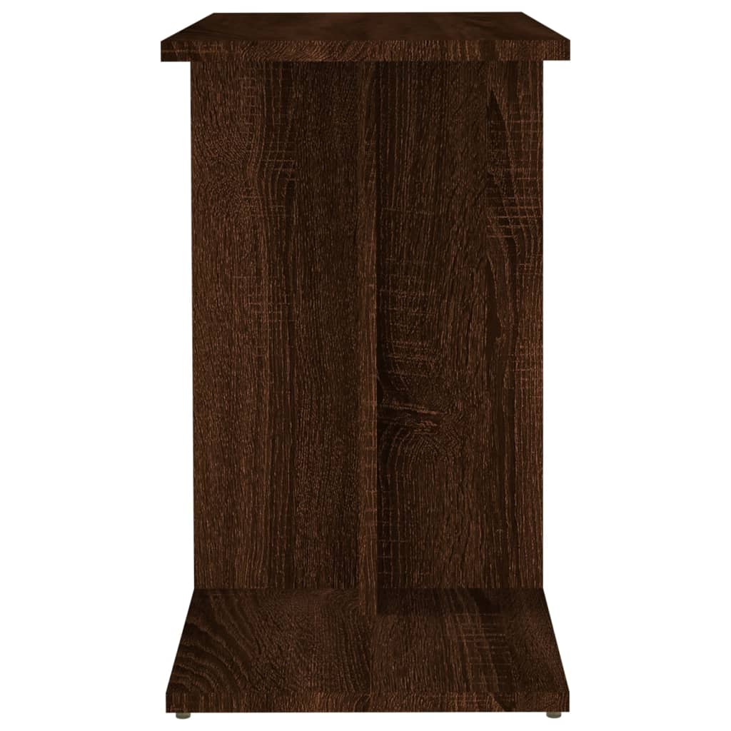 vidaXL Side Table Brown Oak 50x30x50 cm Engineered Wood