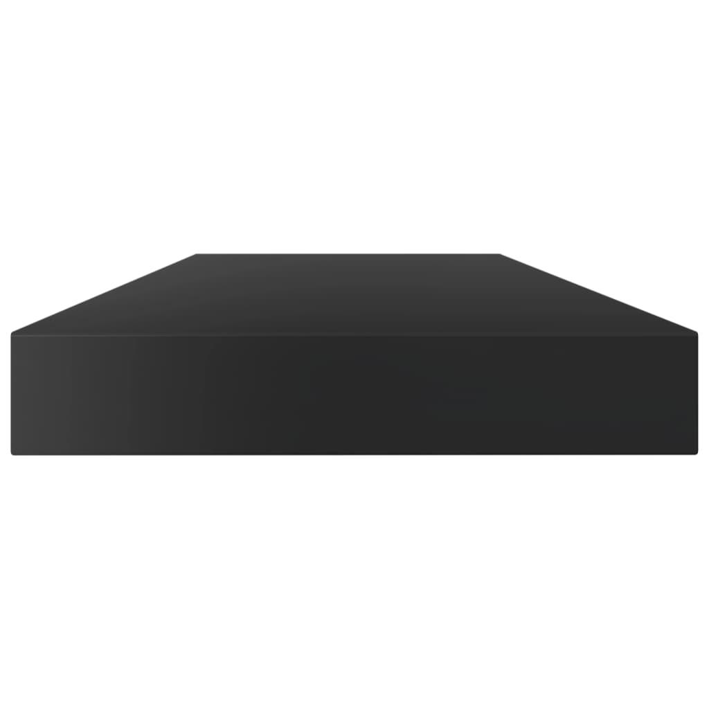 vidaXL Bookshelf Boards 8 pcs High Gloss Black 80x10x1.5 cm Engineered Wood