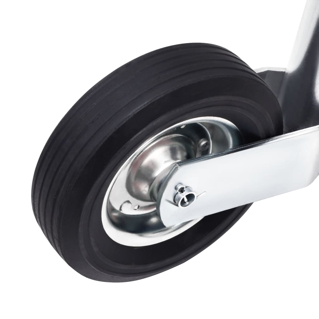 vidaXL Jockey Wheel for Trailer with Split Clamp 60 mm Galvanized Steel