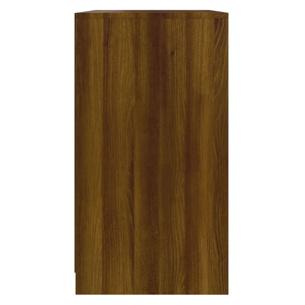 vidaXL Sideboard Brown Oak 70x40.5x75 cm Engineered Wood