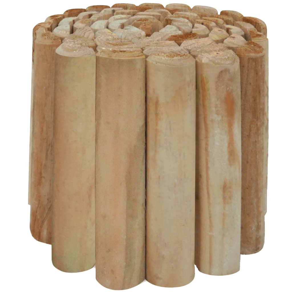 vidaXL Log Roll Impregnated Pinewood 250x30 cm