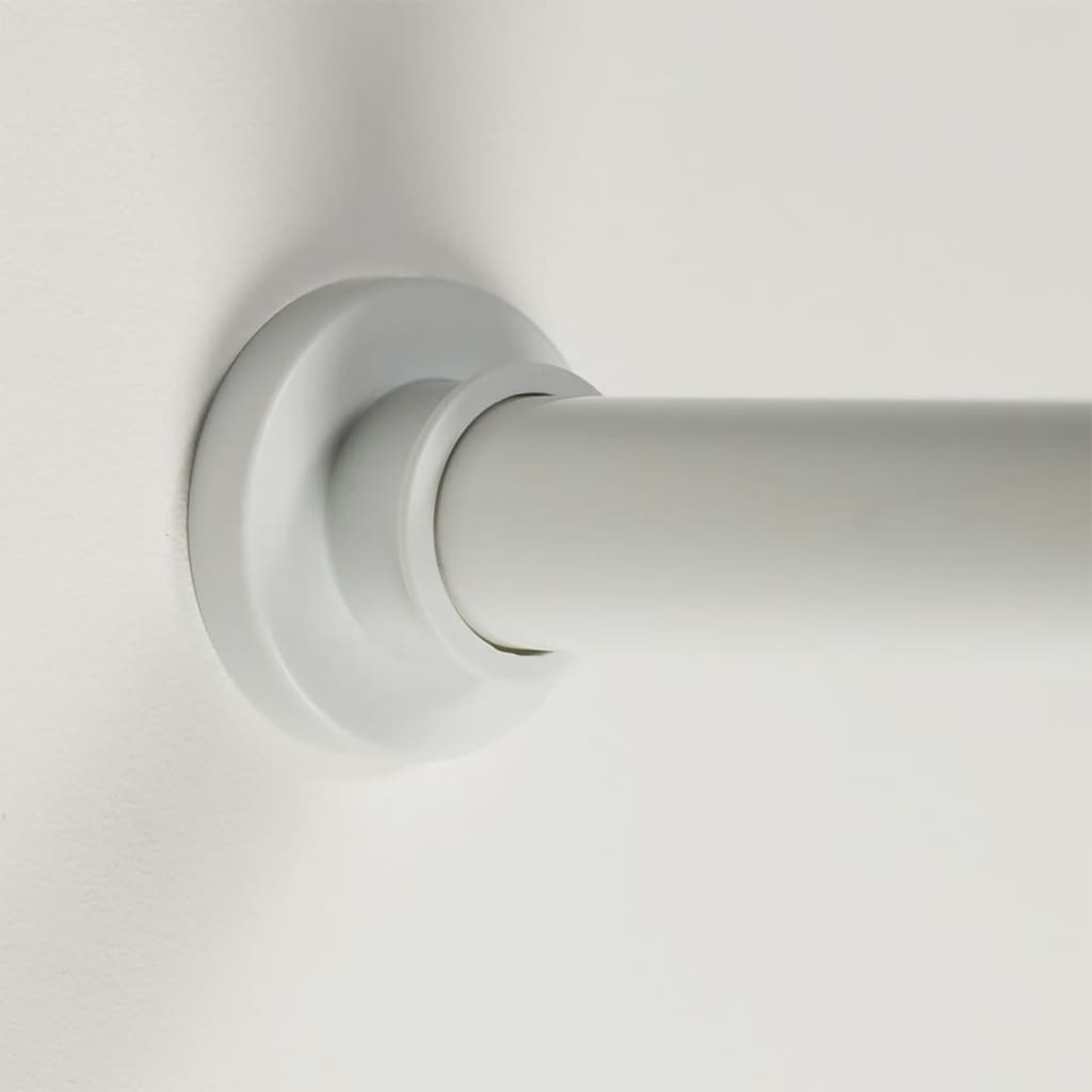 Sealskin Corner Shower Curtain Rod Set 90x90 cm White