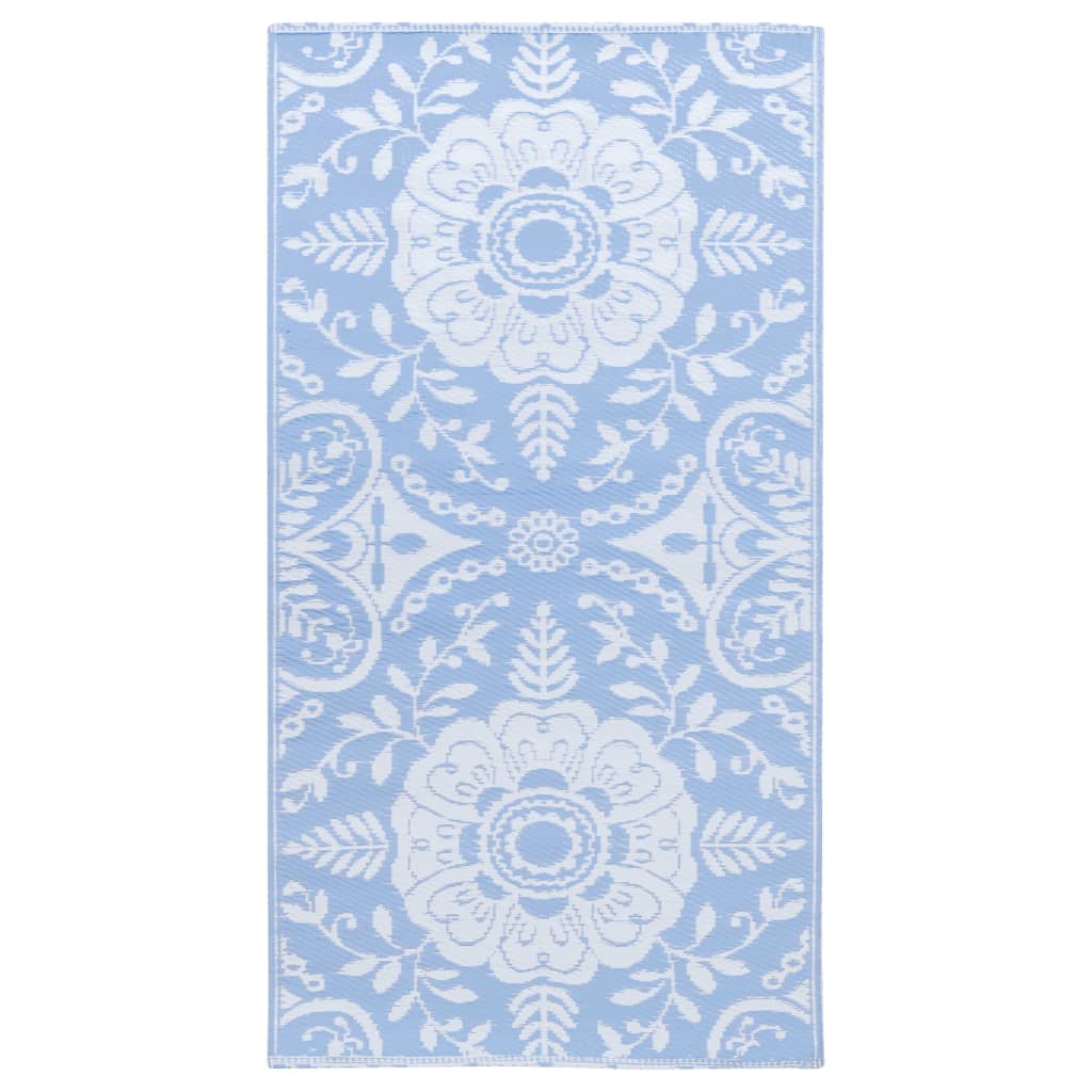 vidaXL Outdoor Carpet Baby Blue 160x230 cm PP