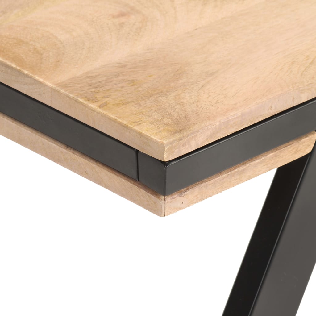 vidaXL Coffee Table 114x65x40 cm Solid Mango Wood