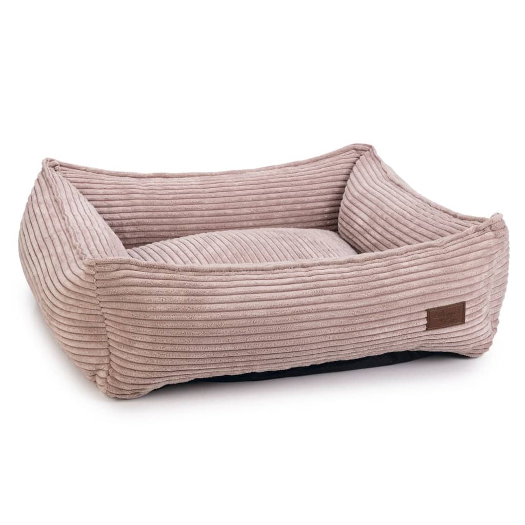 Designed by Lotte Dog Basket Ribbed Pink 65x60x20 cm