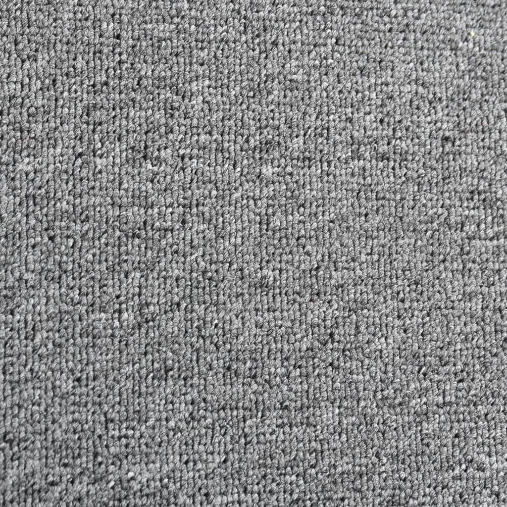 vidaXL Carpet Runner Dark Grey 80x400 cm