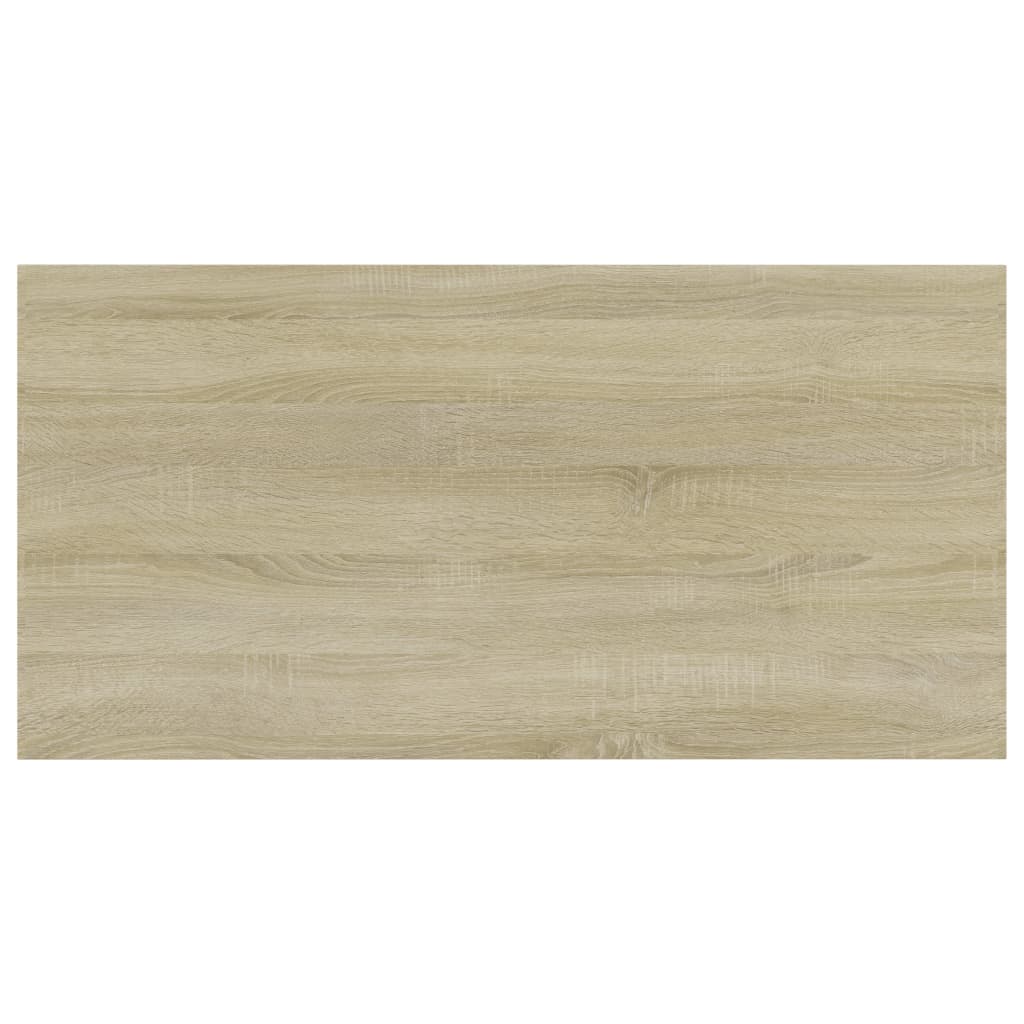 vidaXL Bookshelf Boards 4 pcs Sonoma Oak 80x30x1.5 cm Engineered Wood