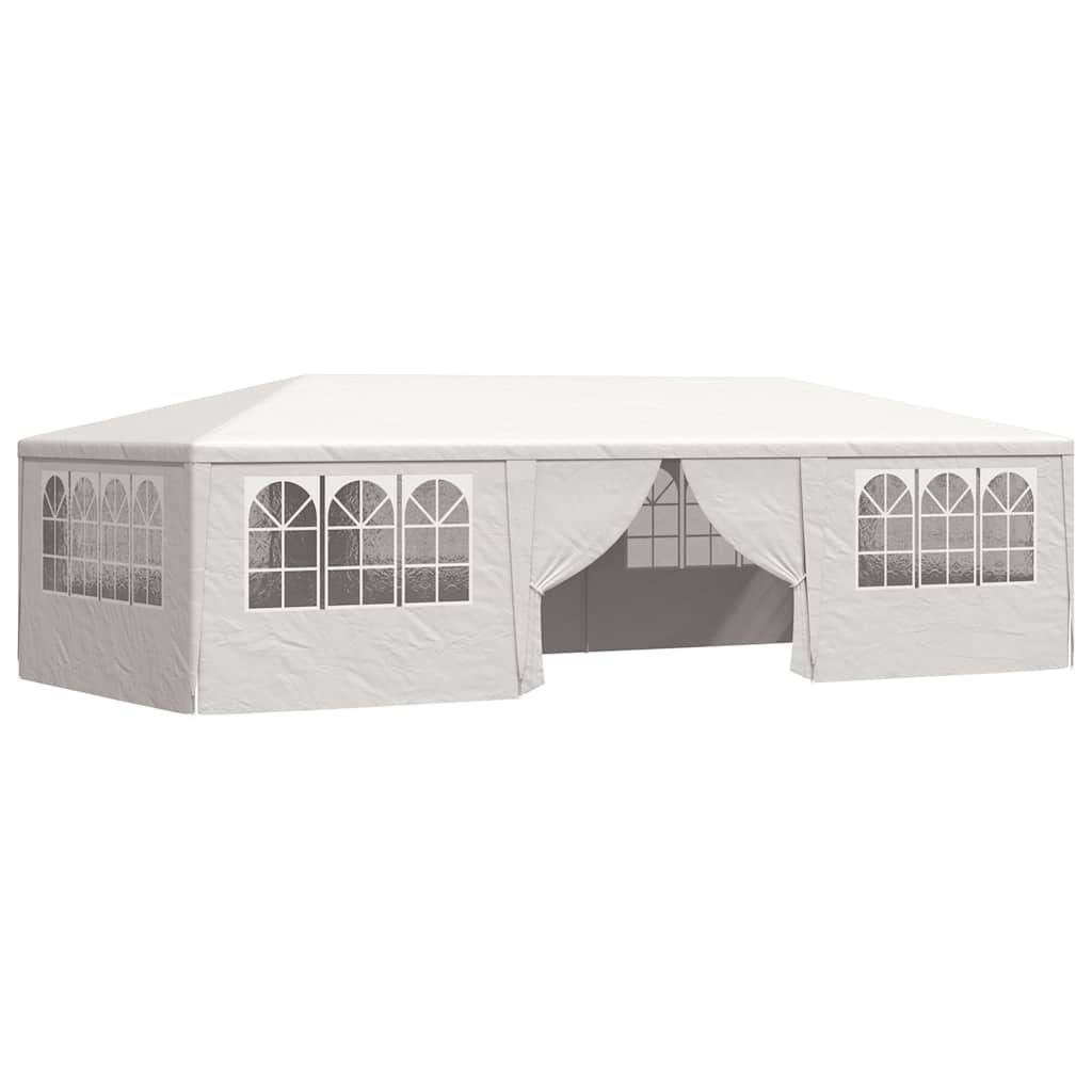 vidaXL Professional Party Tent with Side Walls 4x9 m White 90 g/m