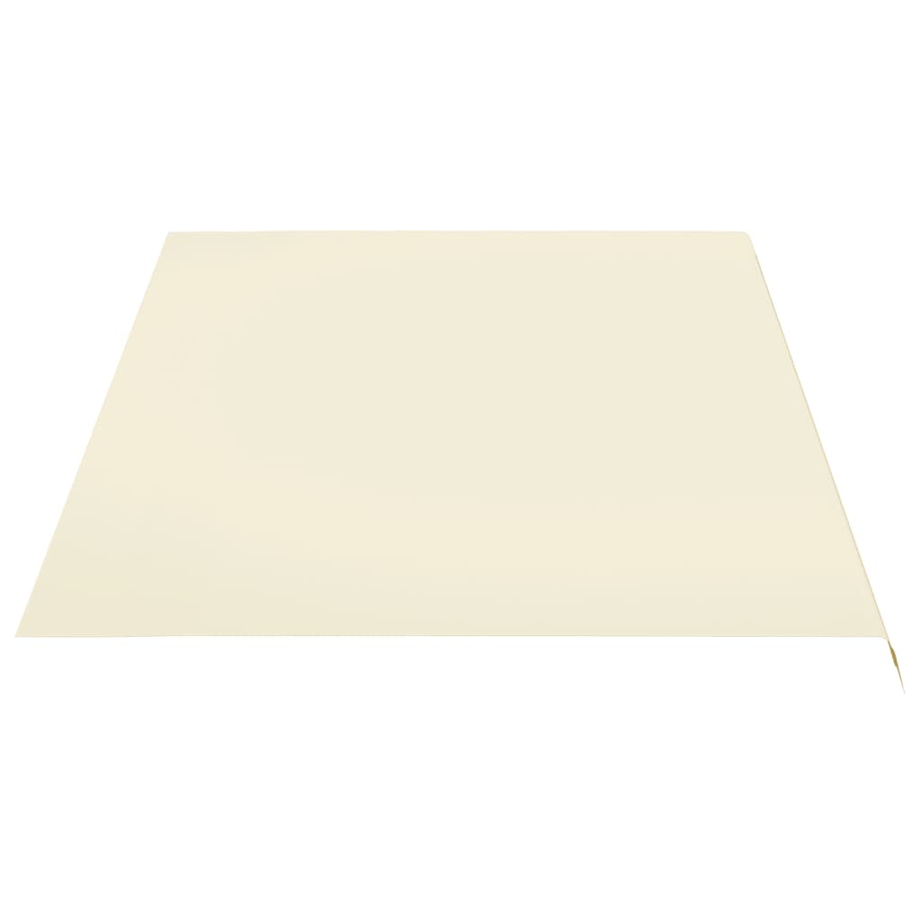 vidaXL Replacement Fabric for Awning Cream 5x3.5 m