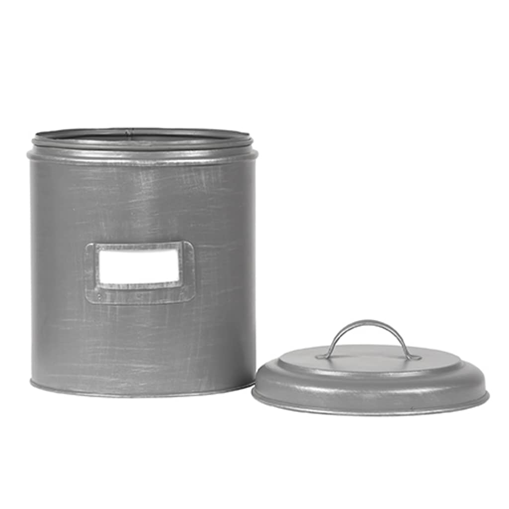 LABEL51 Canister 10x10x15 cm S Antique Grey