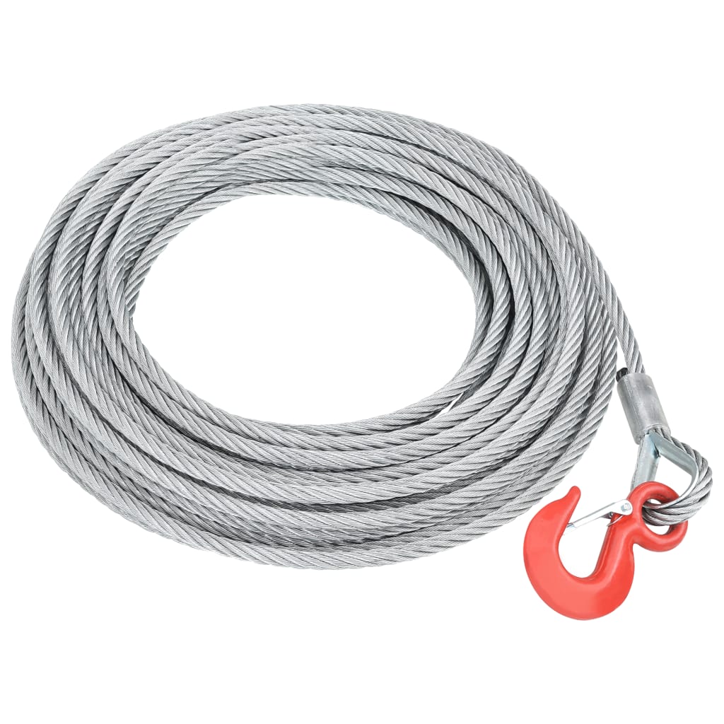 vidaXL Wire Rope Hoist Winch 1600 kg