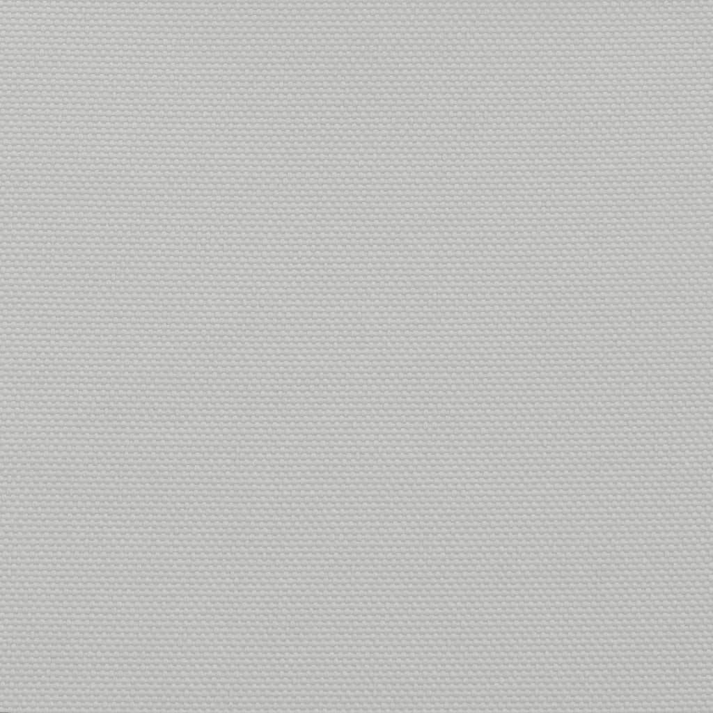 vidaXL Balcony Screen Light Grey 75x500 cm 100% Polyester Oxford