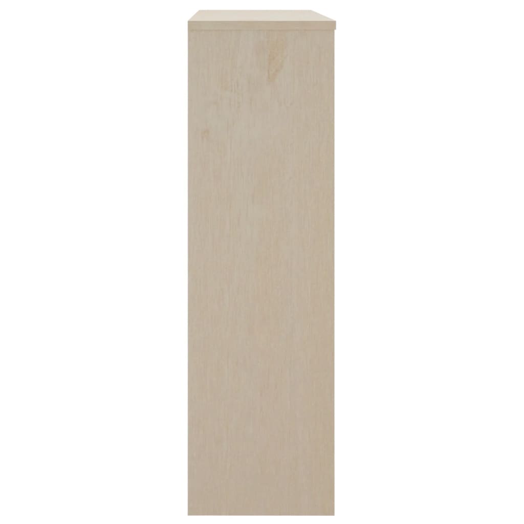 vidaXL Top for Highboard HAMAR Honey Brown 90x30x100cm Solid Wood Pine