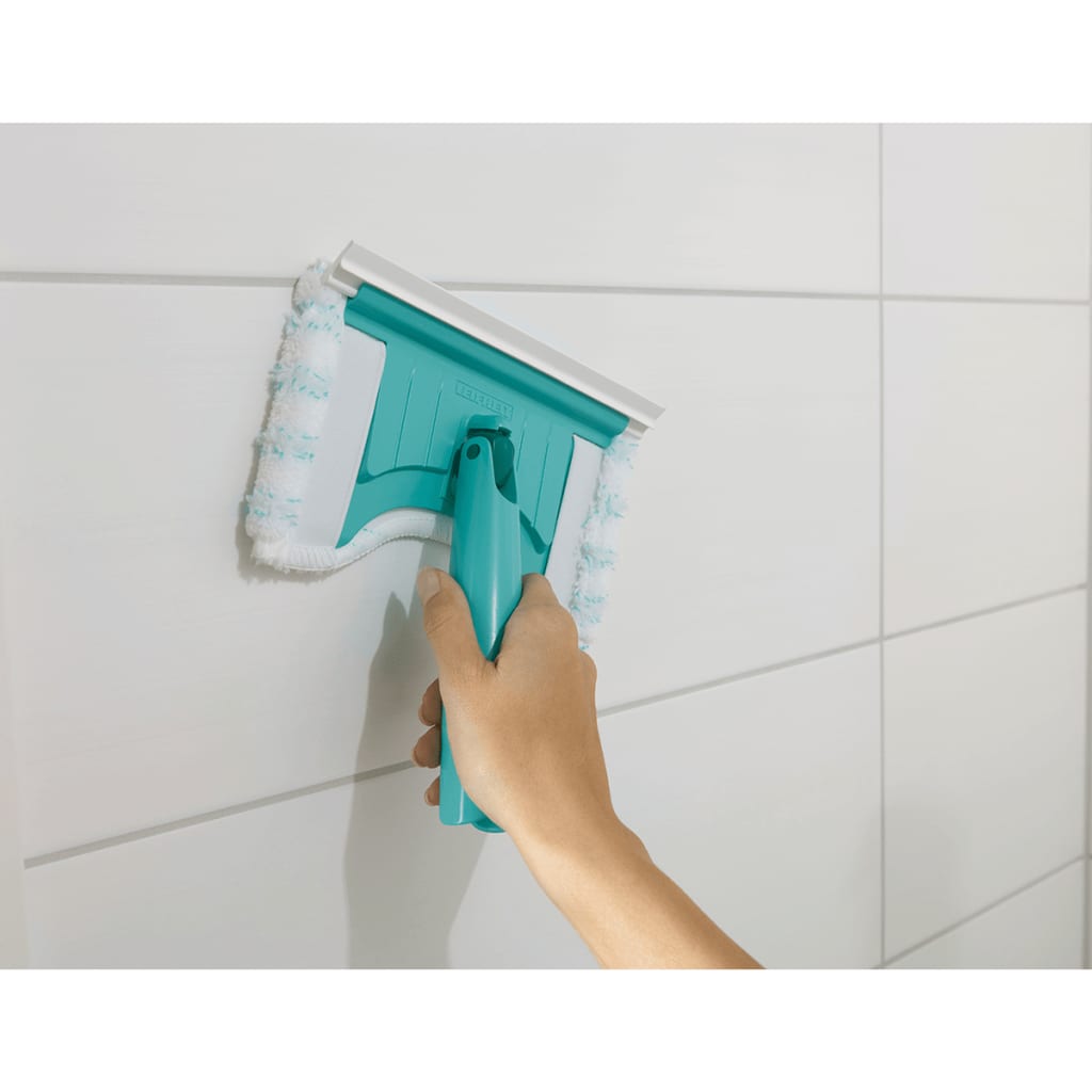 Leifheit Tile and Bath Cleaner Flexi Pad with Telescopic Handle 41700
