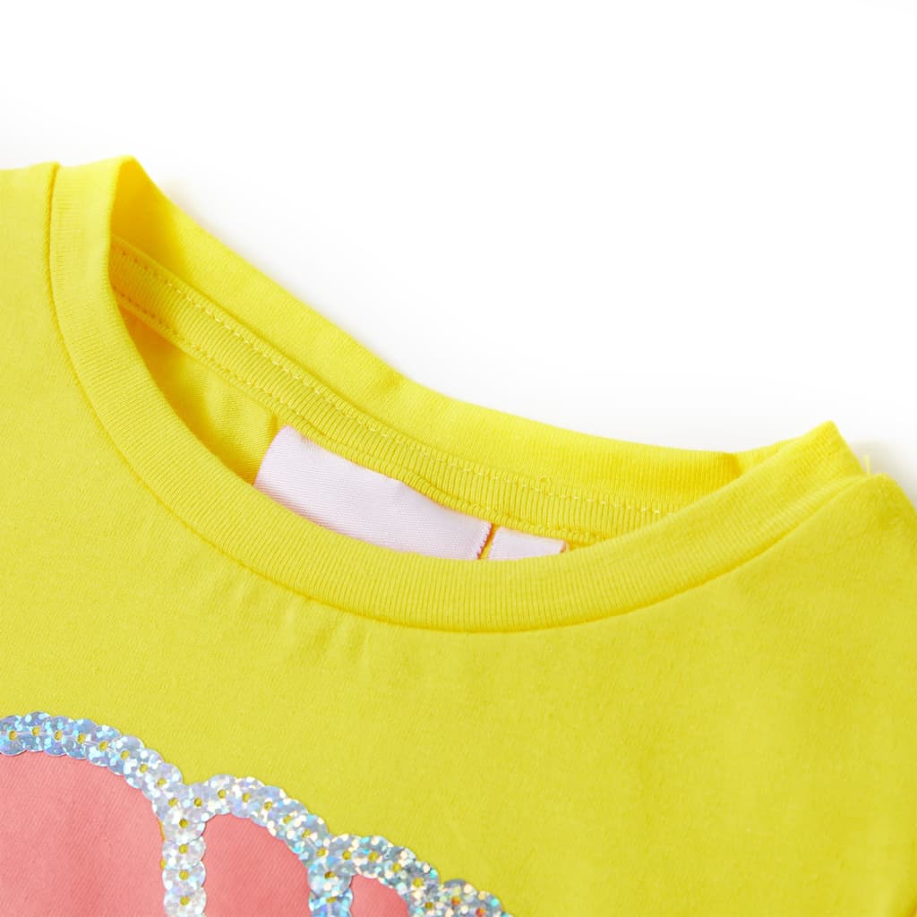 Kids' T-shirt Yellow 104