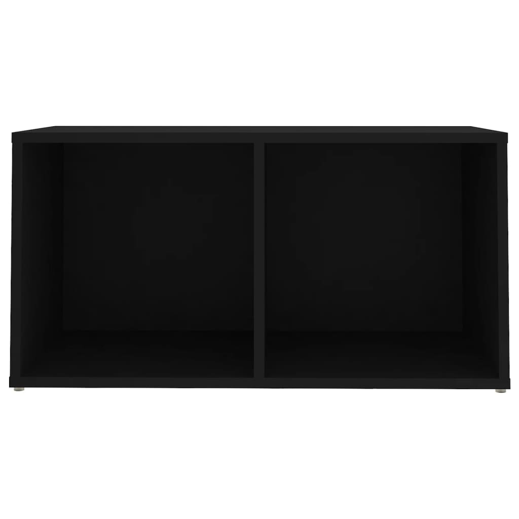 vidaXL TV Cabinet Black 72x35x36.5 cm Engineered Wood