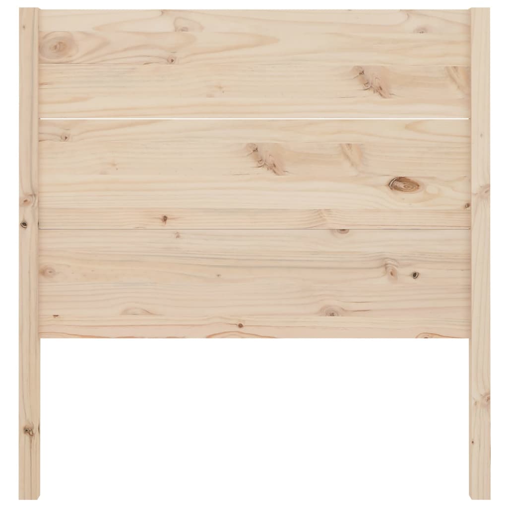 vidaXL Headboard 106x4x100 cm Solid Wood Pine