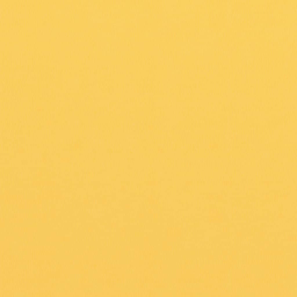 vidaXL Balcony Screen Yellow 90x400 cm Oxford Fabric