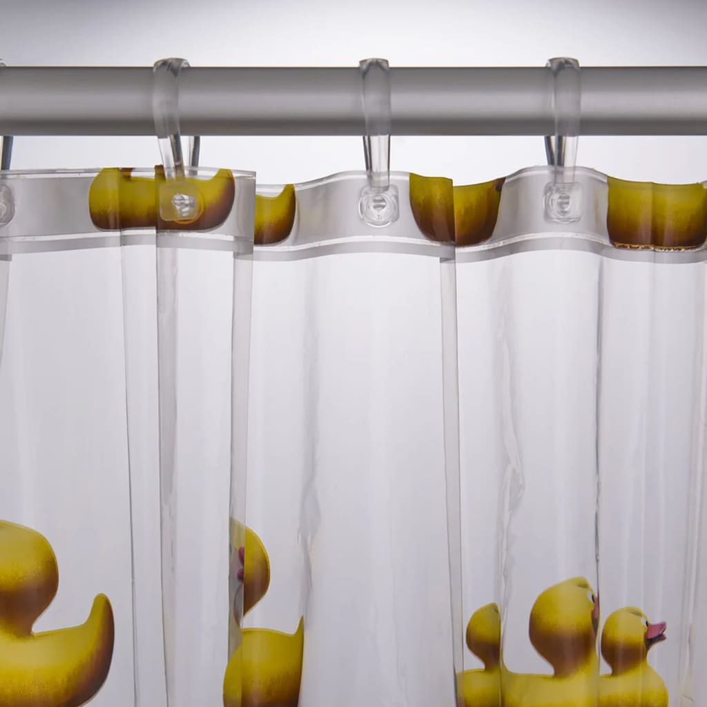 Sealskin Shower Curtain Duckling 180x200 cm Yellow