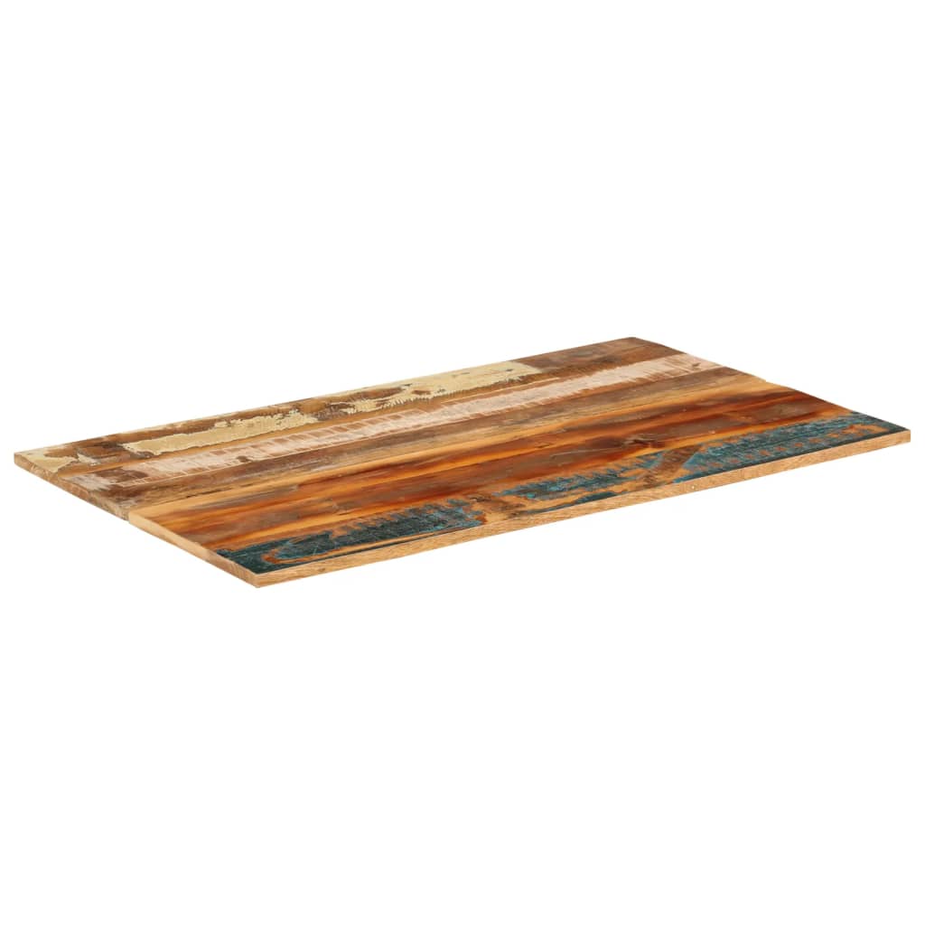 vidaXL Table Top 100x60x(1.5-1.6) cm Solid Wood Reclaimed