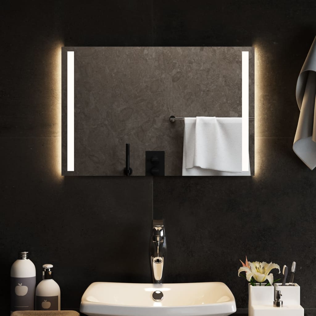 vidaXL LED Bathroom Mirror 60x40 cm