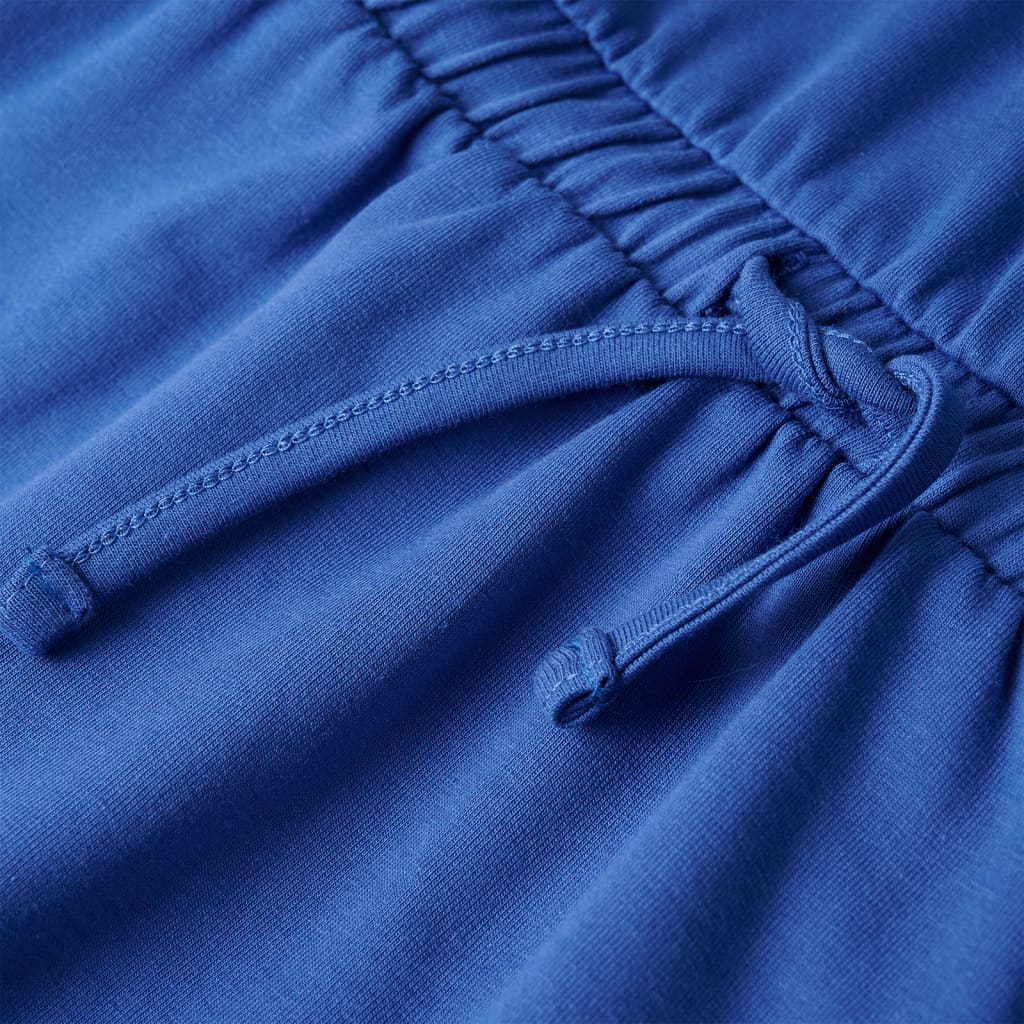 Kids' Dress with Drawstring Cobalt Blue 92