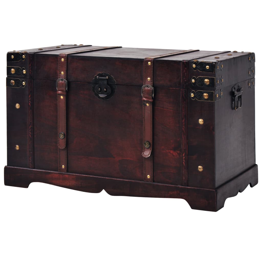 vidaXL Vintage Treasure Chest Wood 66x38x40 cm | vidaXL.co.uk
