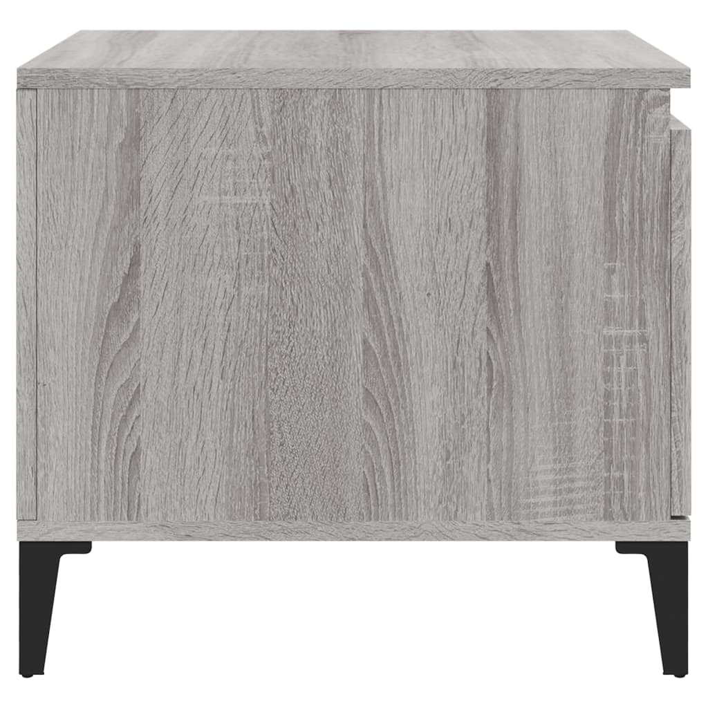 vidaXL Coffee Table Grey Sonoma 100x50x45 cm Engineered Wood