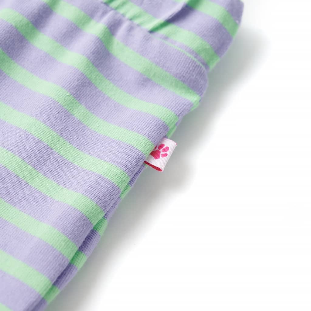 Kids' Straight Skirt with Stripes Bright Mint 92