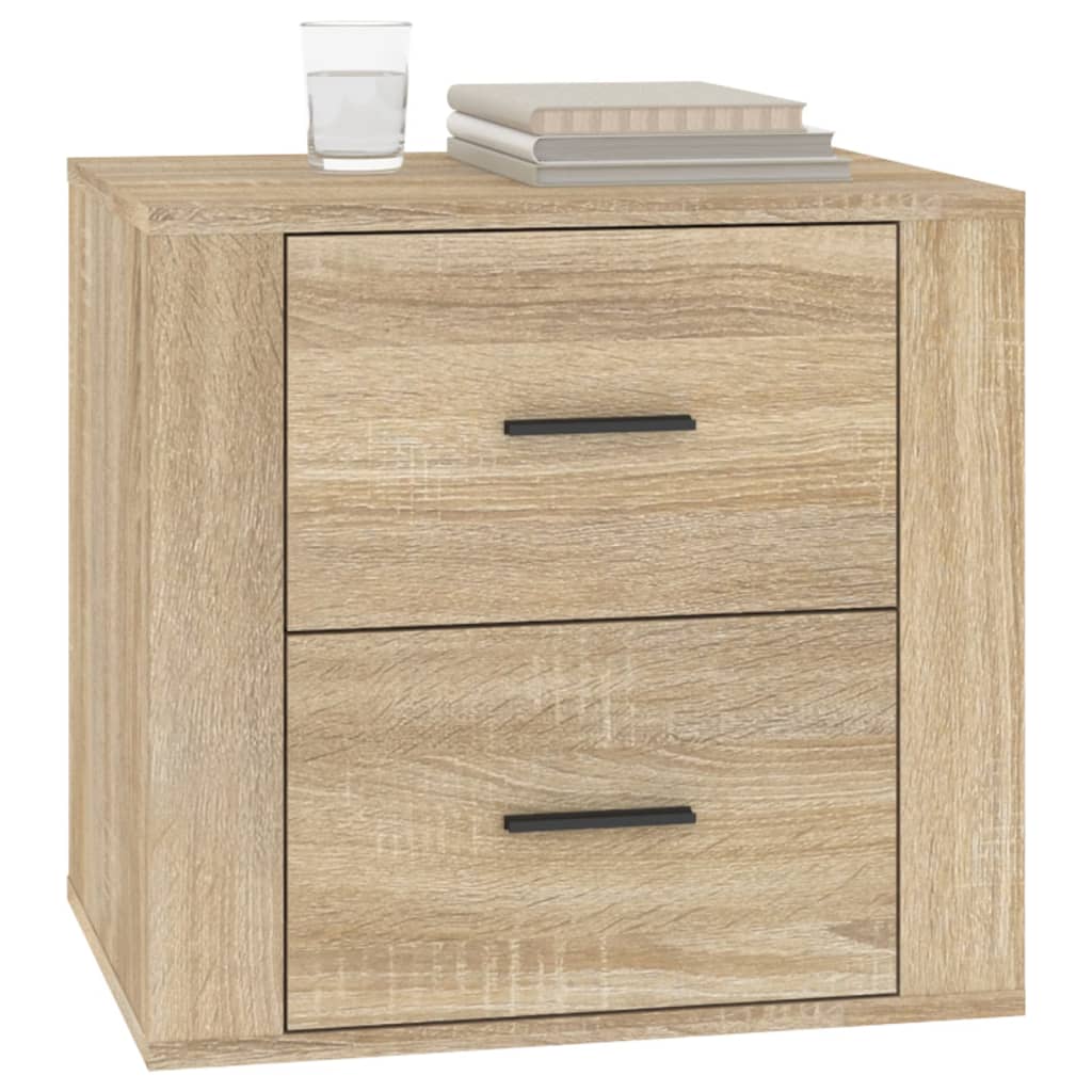 vidaXL Bedside Cabinet Sonoma Oak 50x39x47 cm