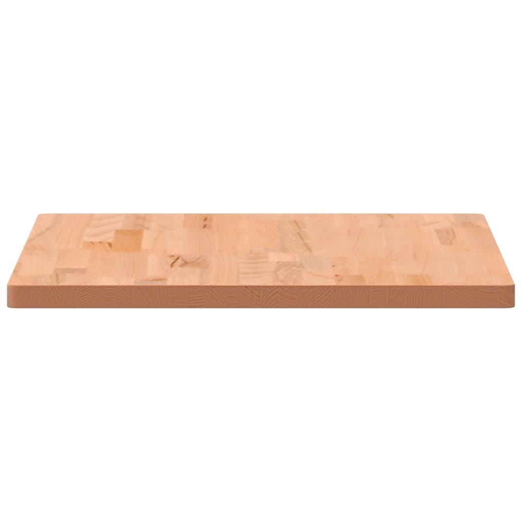 vidaXL Workbench Top 80x55x2.5 cm Solid Wood Beech