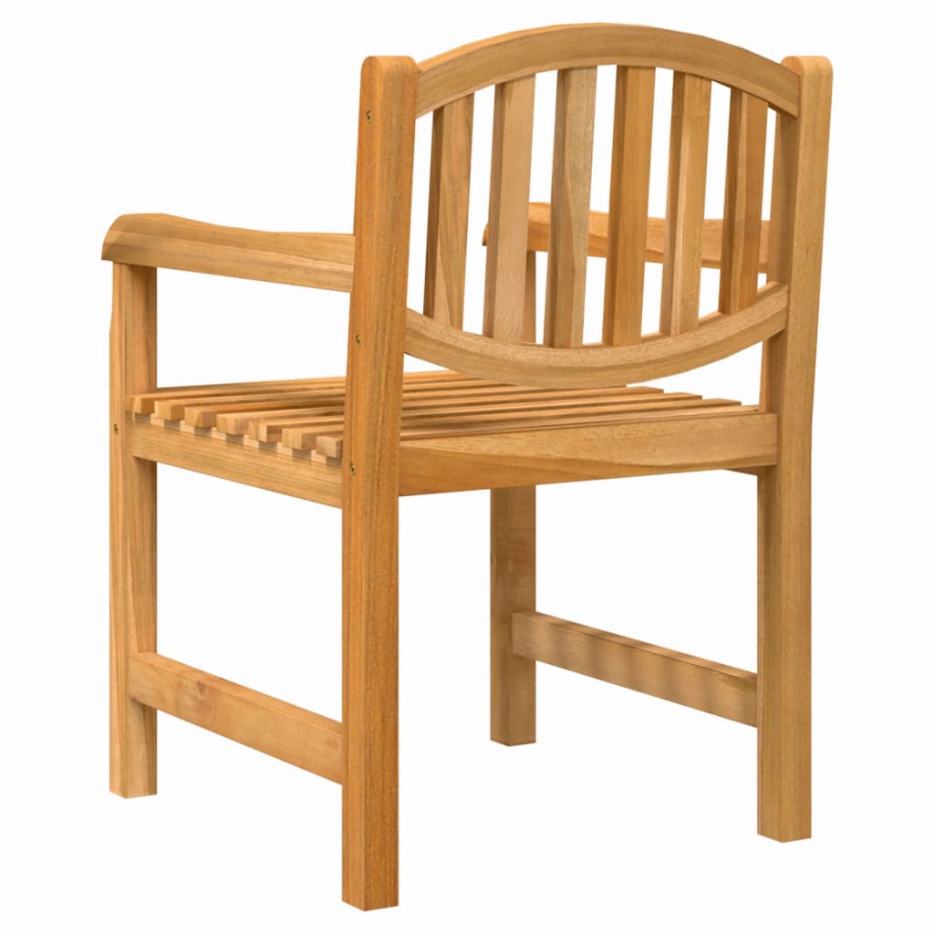 vidaXL Garden Chairs 2 pcs 58x59x88 cm Solid Wood Teak
