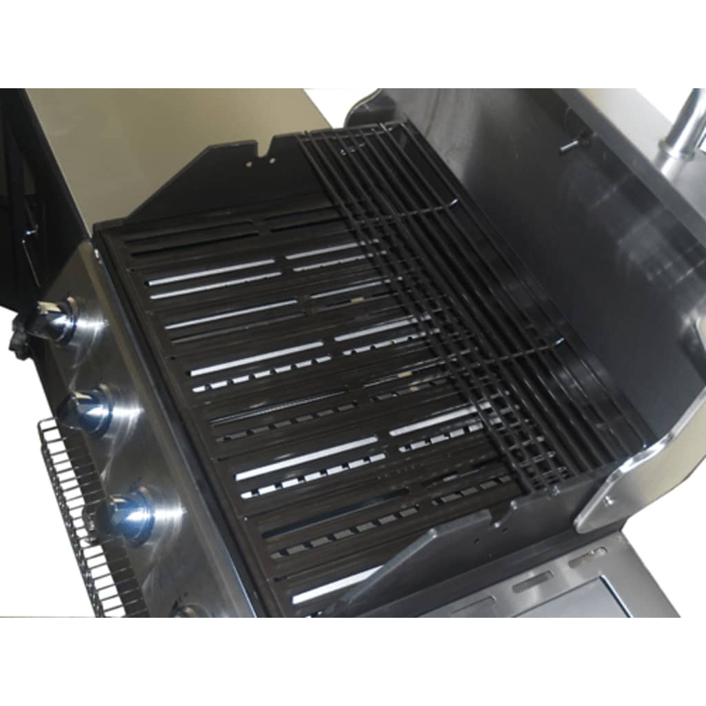 vidaXL Gas Barbecue BBQ Grill 4+1 Cooking Zone incl.hose