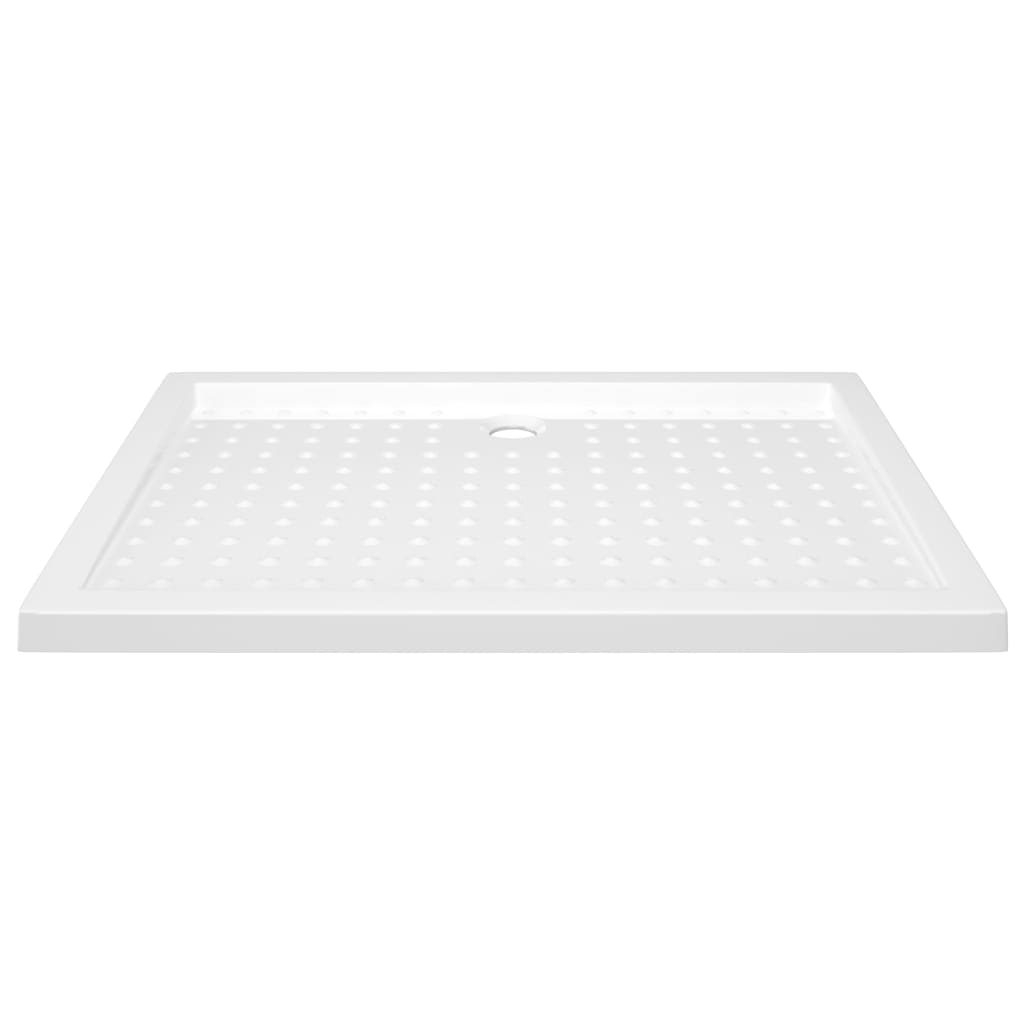 vidaXL Shower Base Tray with Dots White 70x100x4 cm ABS