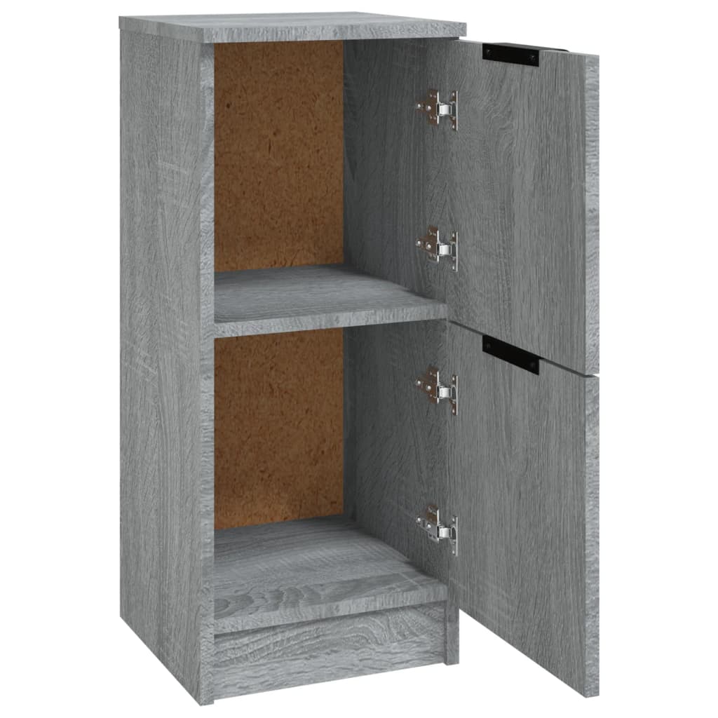 vidaXL Sideboard Grey Sonoma 30x30x70 cm Engineered Wood
