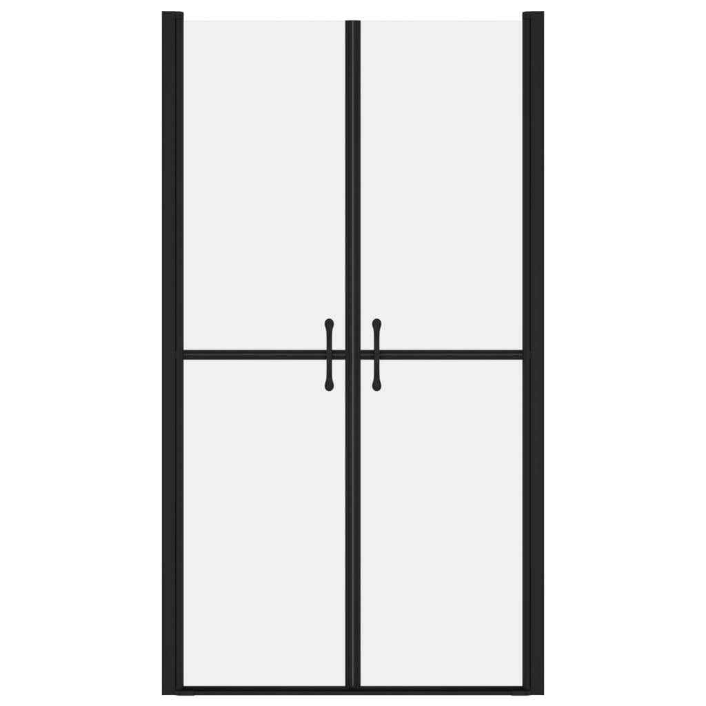 vidaXL Shower Door Frosted ESG (78-81)x190 cm