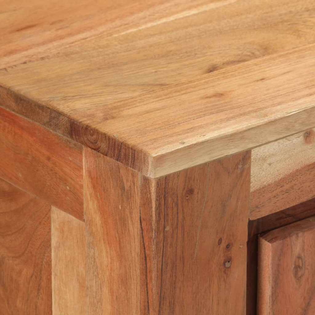 vidaXL Sideboard 175x40x75 cm Solid Acacia Wood