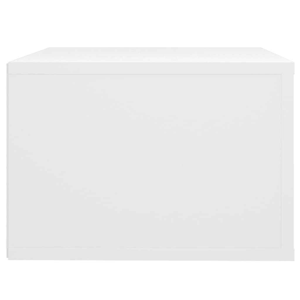 vidaXL Wall-mounted Bedside Cabinets 2 pcs White 50x36x25 cm