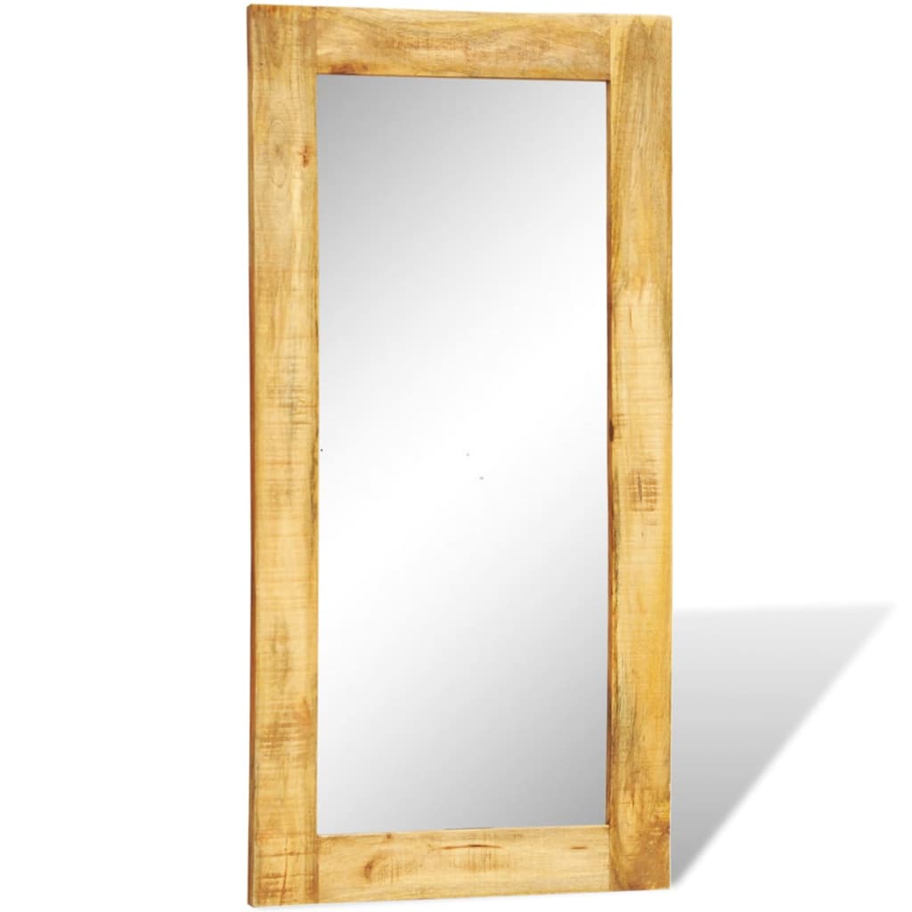 vidaXL Wall Mirror with Solid Wood Frame 120 x 60 cm