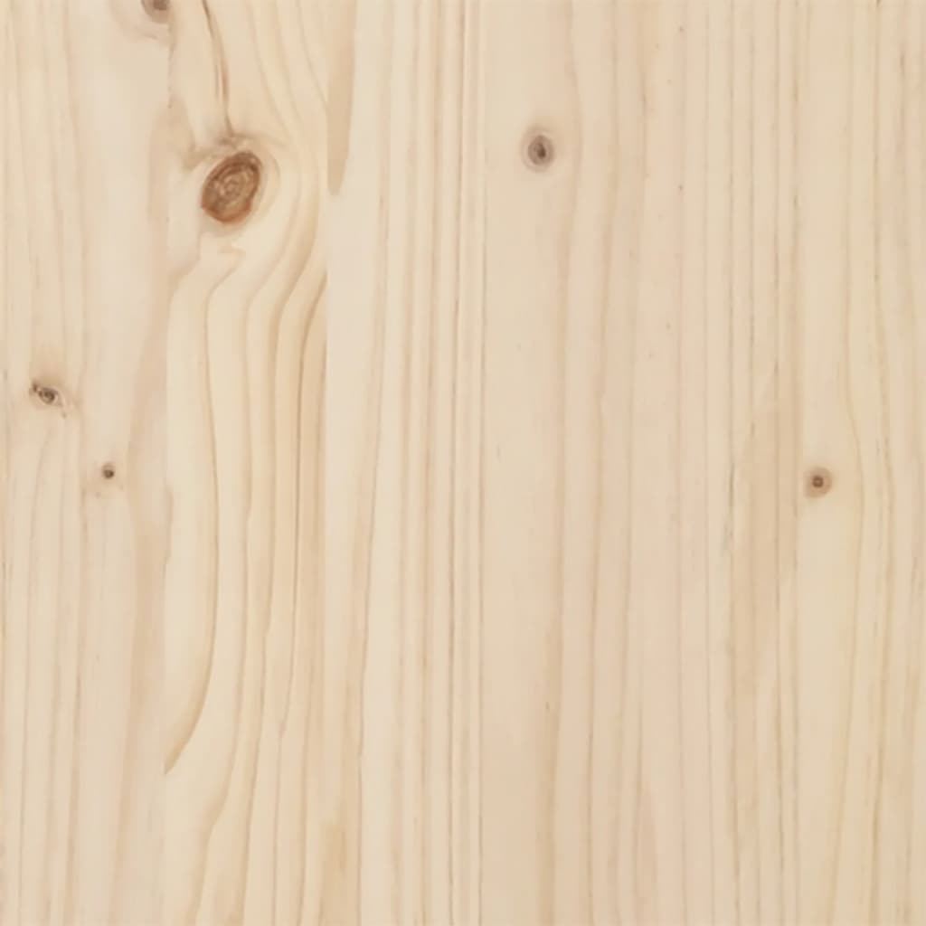 vidaXL Garden Footstool 62x30x32 cm Solid Wood Pine