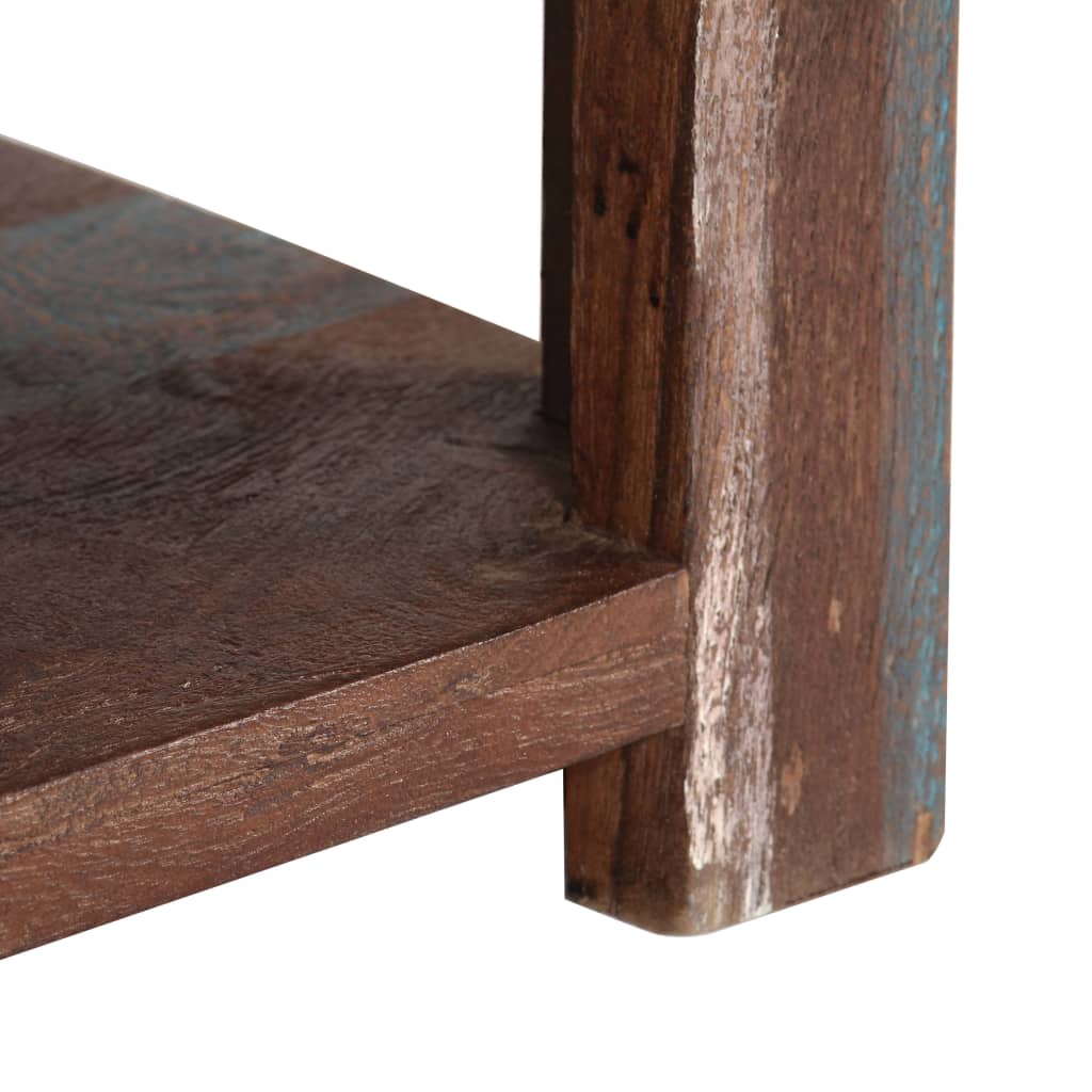 vidaXL Coffee Table Solid Wood Vintage 88x50x38 cm