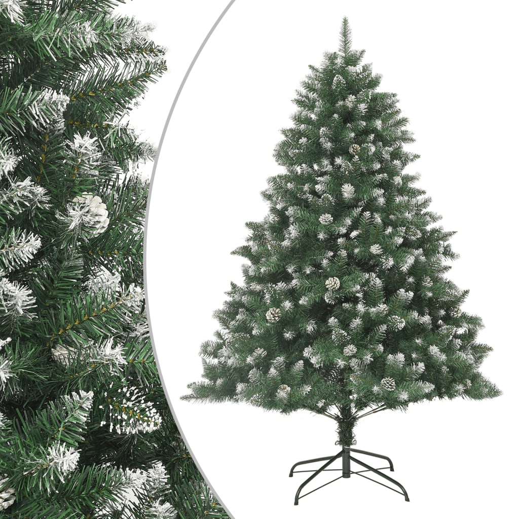 vidaXL Artificial Christmas Tree with Stand 240 cm PVC