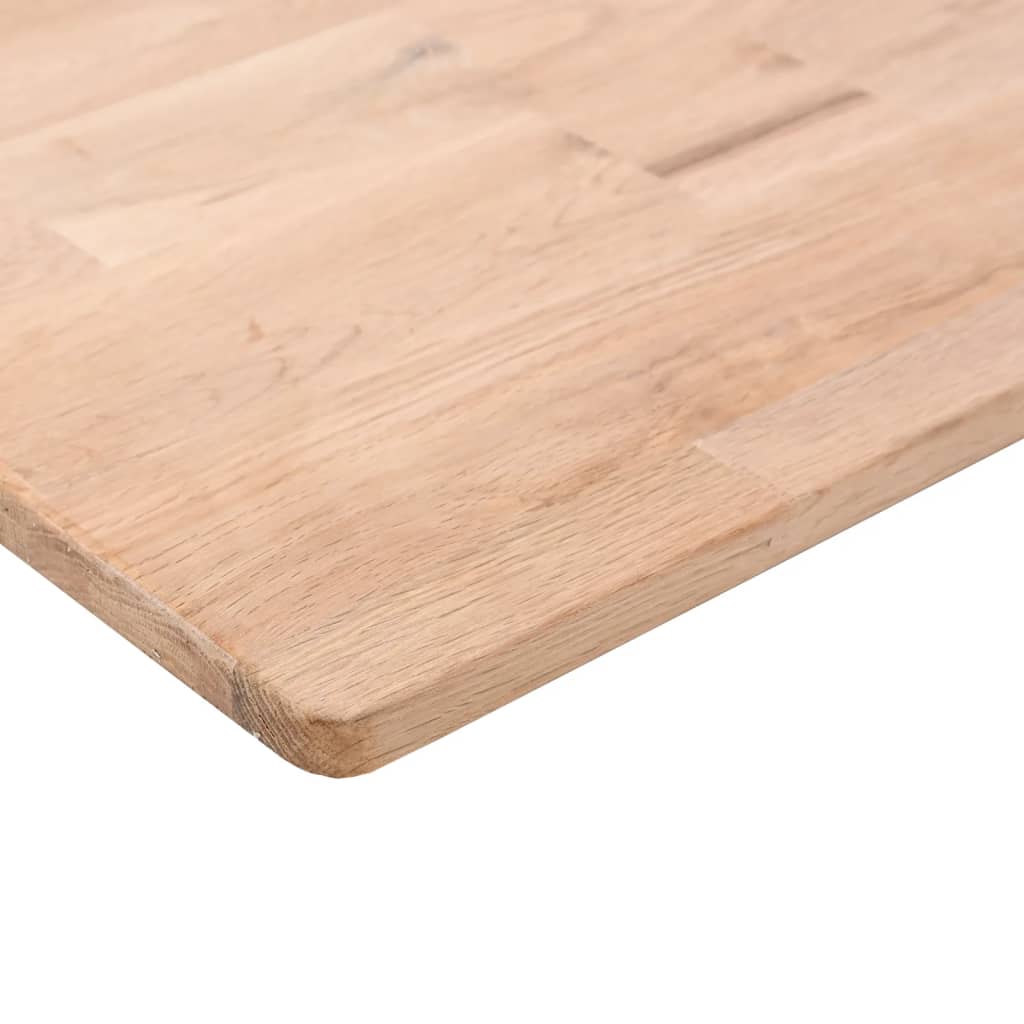 vidaXL Shelf Board 40x20x1.5 cm Untreated Solid Wood Oak