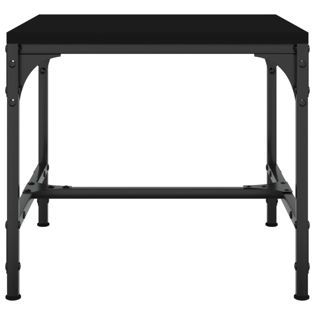 vidaXL Coffee Table Black 50x50x35 cm Engineered Wood