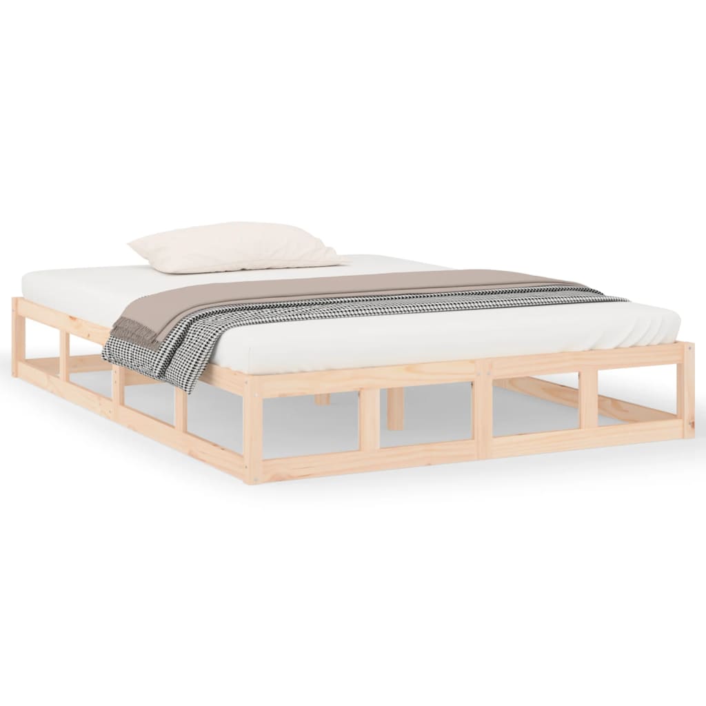 vidaXL Bed Frame 200x200 cm Solid Wood
